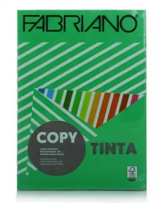 Papir barvni a4 fabriano intenzivne barve 80gr - temno zelena - verde