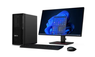 LENOVO ThinkStation P2 Tower Intel Core i9-14900K 32GB 1TB RTX 4060 W11P Black namizni računalnik