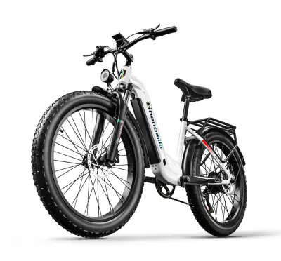 Shengmilo MX06 Električno kolo za odrasle 48V 17,5AH Samsung Battery Fat Tire Električno gorsko kolo 7 hitrosti Shimano