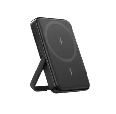 ANKER 322 MagGo 5000mAh magnetni brezžični powerbank s stojalom, črn