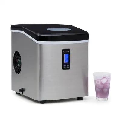 Klarstein Mr. Black Frost Izdelovalec Ledu 150W Stainless Jeklo