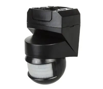 Senzor svetlobe MCE295 zunanji montažni, 220V, IP54, črne barve