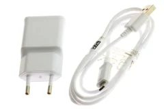 SAMSUNG polnilec EP-TA200EWE 15W s kablom MicroUSB ECB-DU4EWE 1,5m - bel