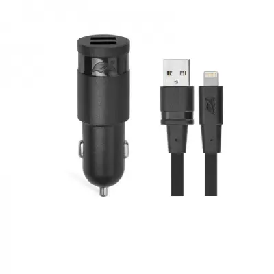 RivaCase AVTO POLNILEC VA4225 3,4A + podatkovno polnilni kabel Apple iPhone