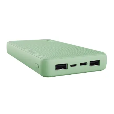 TRUST Primo 10.000 MAH zelena polnilna baterija