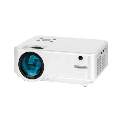 LED projektor KRUGER-MATZ LED20, 1920x1080 px, 15-150", 5000 lm, srebrne barve
