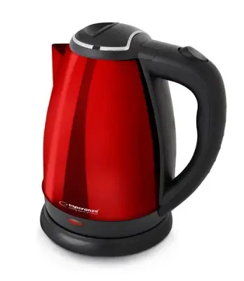 Grelnik vode ESPERANZA VICTORIA 1.8L, 1800W, rdeč