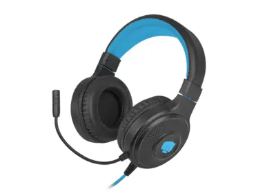 Auriculares Gaming Fury Warhawk Rgb Negro/Azul