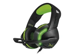 Gaming Droxio Leyon Black/Green slušalke