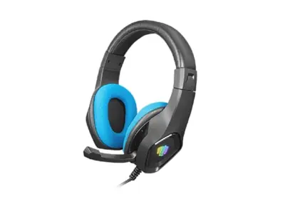 FURY Phantom črne/modre gaming slušalke