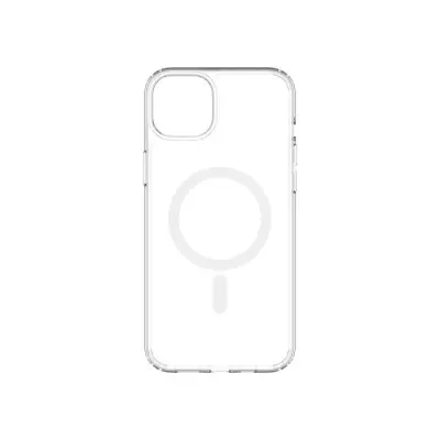QDOS, Hibridni ovitek Force za iPhone 14 Plus s Snap MagSafe, združljiv, Prozorno