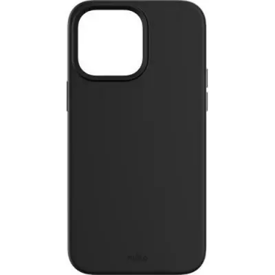 PURO, Silikonski ovitek Icon za iPhone 14 Pro Max, združljiv z MagSafe, ?rna
