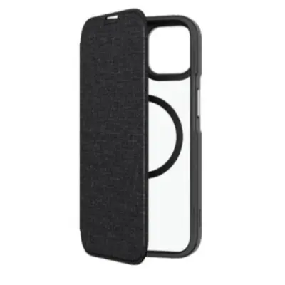 QDOS, Ovitek za iPhone 14 Pro Hybrid Fold with Snap, ?rna