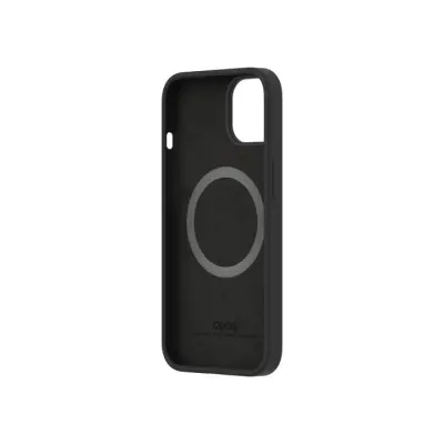 QDOS, Ovitek Touch Pure za iPhone 14 z združljivostjo Snap MagSafe, Črna