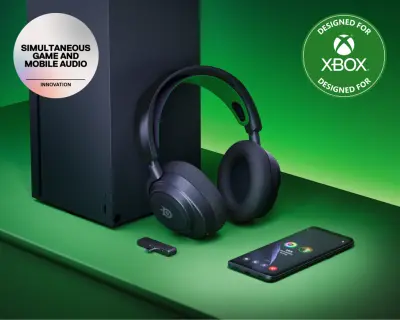 SteelSeries Arctis Nova 7X slušalke Črne
