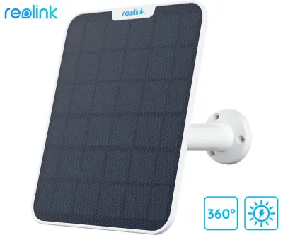 REOLINK Solarni Panel 2 bel, 6W, solarno napajanje kamer serije Argus / Go / Duo / TrackMix