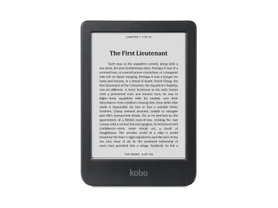 E-bralnik Kobo Clara BW, 6'' Touch, 16GB WiFi, črn