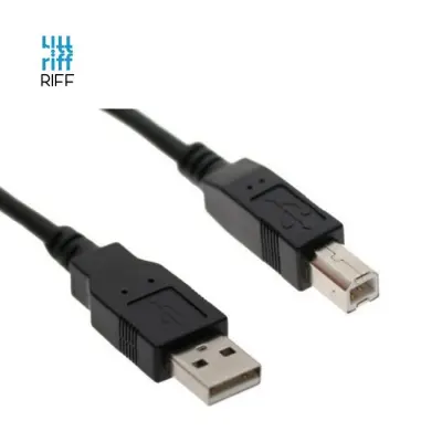 Riff USB 2.0 A-vtič AM-BM tiskalniški kabel 1,5 m/črna