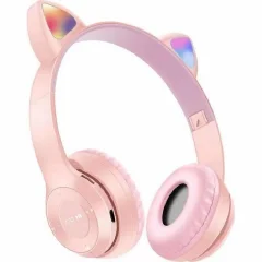 Slušalke P47m, Bluetooth združljive slušalke, svetleče mačje uho, priložnostne stereo