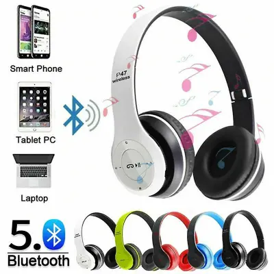 Brezžične slušalke Bluetooth z naglavnimi slušalkami za zmanjšanje hrupa P47