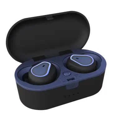 Bluetooth slušalke 5.0 prenosne za ušesa z dvojnim prehodom Bluetooth slušalke mini binauralni šport
