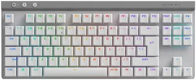 LOGITECH G515 LightSpeed TKL Wireless bela SLO g. tipkovnica