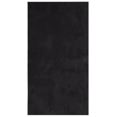 vidaXL Preproga HUARTE kratka vlakna mehka in pralna črna 60x110 cm