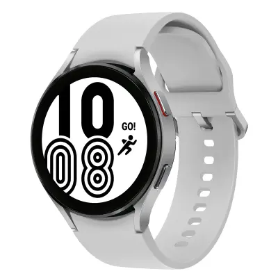 Srebrna pametna ura Samsung Galaxy Watch 4 44 mm