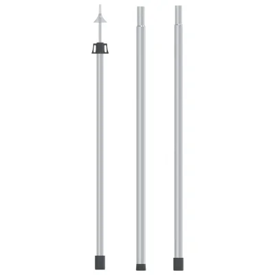 vidaXL Teleskopska palica za ponjavo 102-260 cm aluminij
