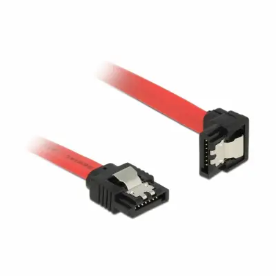 Delock trdi disk priključni kabel  0.5 m črna\, rdeča