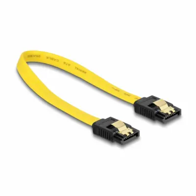 Delock trdi disk priključni kabel  0.2 m rumena