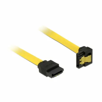 Delock trdi disk priključni kabel  0.3 m rumena