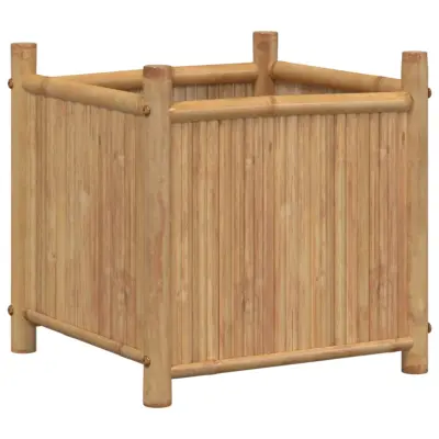 vidaXL Cvetlično korito 40x40x40 cm bambus