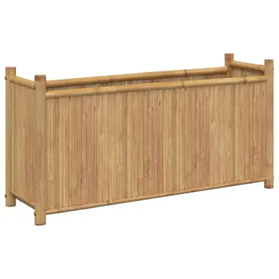 vidaXL Cvetlično korito 100x30x50 cm bambus