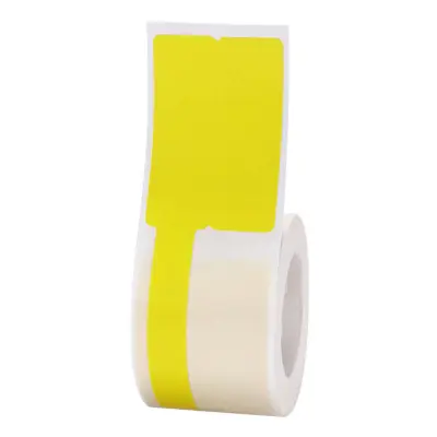 Niimbot toplotne nalepke 25x38+40, 100C kosov (rumena)