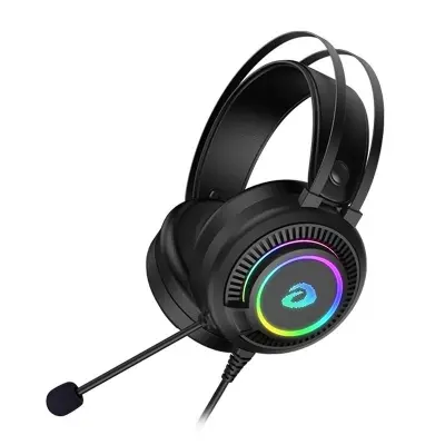 Gaming slušalke Dareu EH416s USB + Jack 3,5 mm RGB (črne)