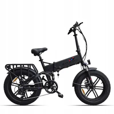 ENGWE ENGINE X Električno Kolo - 250W Motor 624WH Baterija 40KM Doseg - Črna