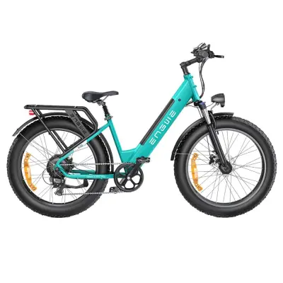 Električno kolo ENGWE E26 Step-thru - 250W motor 768WH baterija do 140KM dosega - modra