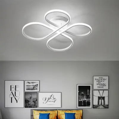 Moderna bela LED stropna svetilka 30W 3400LM za dnevno sobo, spalnico, kuhinjo, hodnik, balkon, jedilnico, [energijski razred