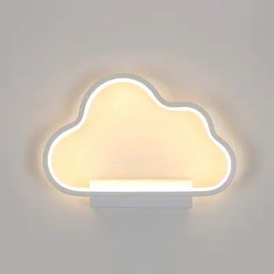 Moderna LED stenska svetilka 20 W bela, preprost dizajn iz aluminija, osvetlitev za hodnik, stopnišče, dnevno sobo, spalnico, brez možnosti zatemnitve