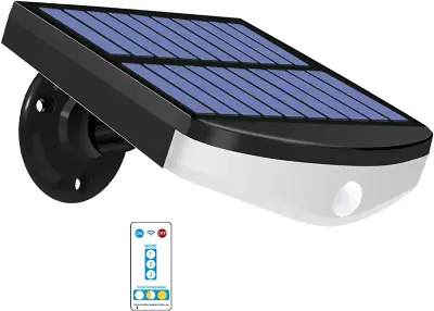 Solarna stenska svetilka Zunanji senzor gibanja LED stenska svetilka za dvorišče, vrt, hodnik, terasa, tesna stenska pot, terasa, vila