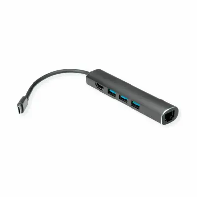 Value hub USB 3.2 TipC-3xA+HDMI + LAN 12.99.1043-5
