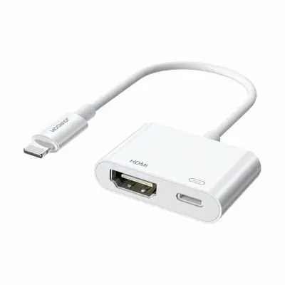 Joyroom pretvornik USB Lightning-HDMI FullHD 60Hz bel S-H141