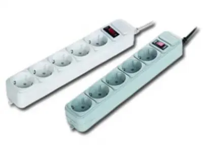 DELOVNI 5 Vtički, Surge Protector, 6 čevljev