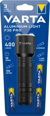 VARTA svetilka Aluminium Light F30 3 AAA