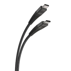 SCOSCHE, Strikeline vzdržljiv kabel USB-C do USB-C, 1,2 m, siv.