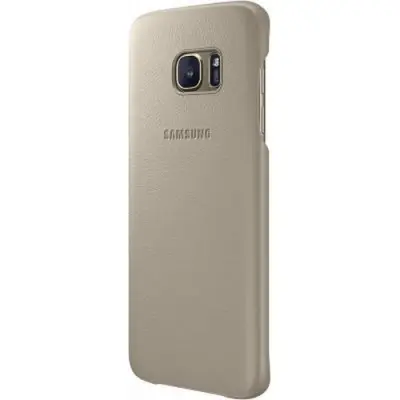 Samsung, Trda usnjena torbica Samsung EF-VG935LU za Galaxy S7 Edge G935, Bež