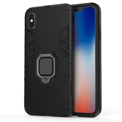 Etui ovitek robusten Armor za Apple IPHONE 12 PRO (6,1) črn