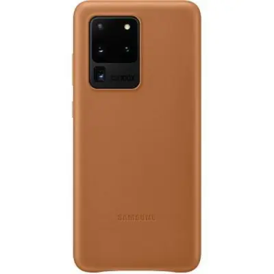 Samsung, Samsung EF-VG988LA usnjena trda torbica za Galaxy S20 Ultra G988, Rjava