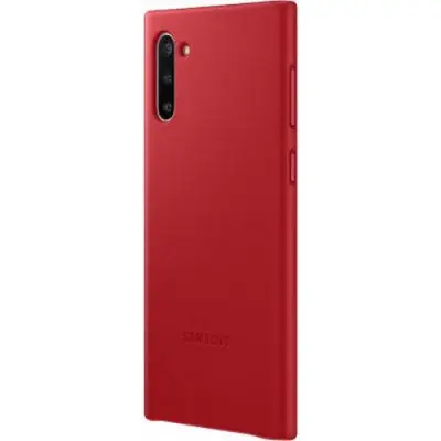 Samsung, Trda usnjena torbica Samsung EF-VN970LR za Galaxy Note10 N970, Rde?a